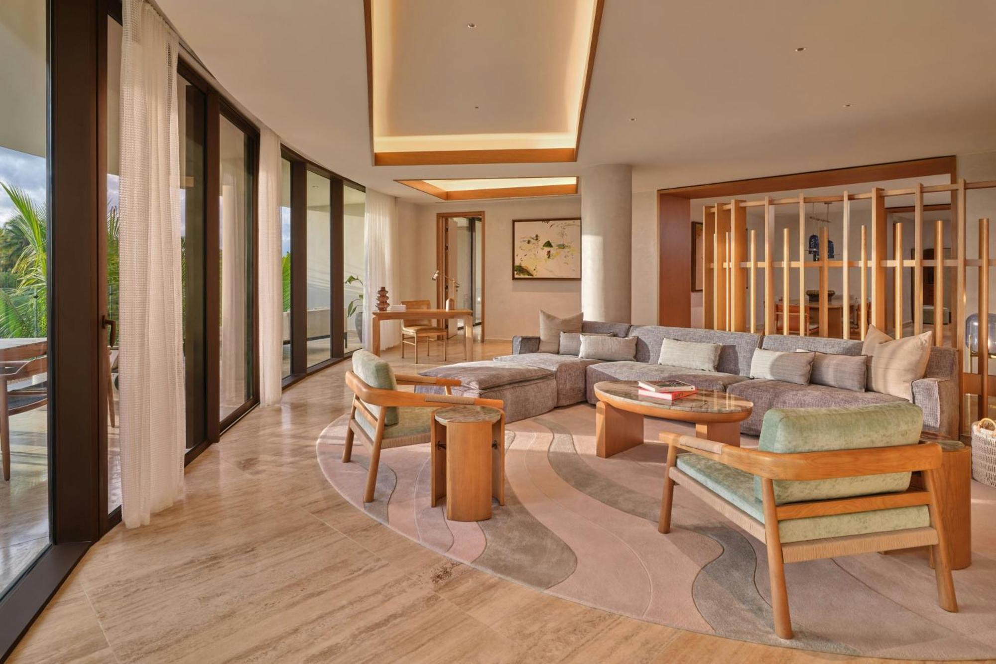 Signature One-Bedroom King Suite with Partial Ocean View